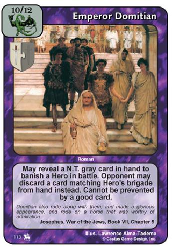 Emperor Domitian (RoJ) - Your Turn Games