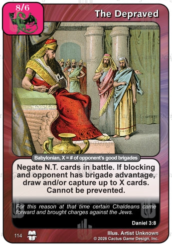 The Depraved (Crimson) (TtC-Alternate Border)