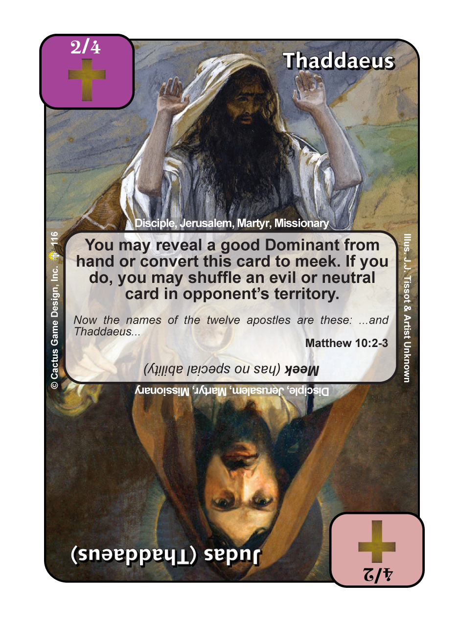 Thaddaeus / Judas (Thaddaeus) (GoC) - Your Turn Games
