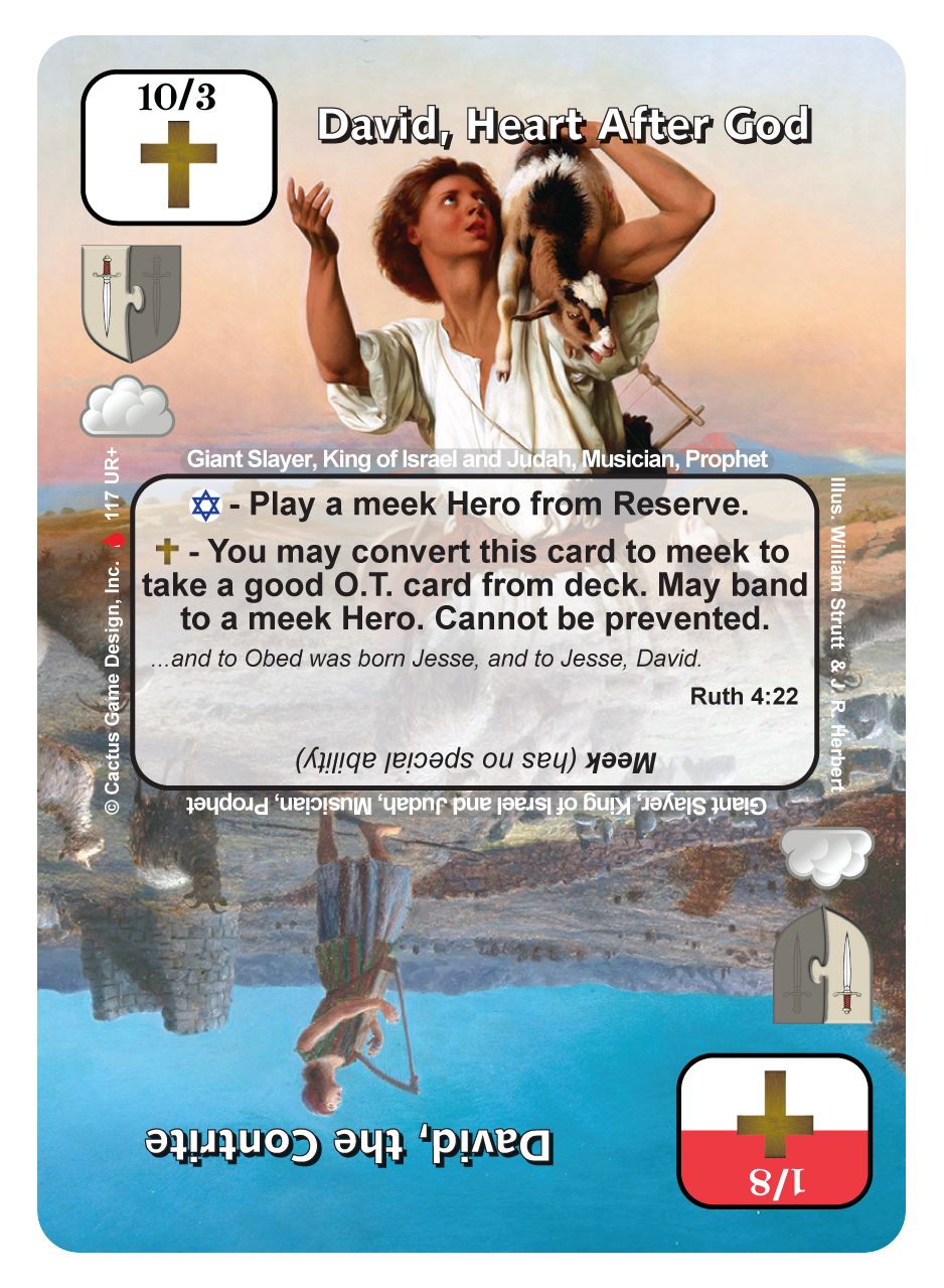 David, Heart After God / David, the Contrite (UR+) (LoC) - Your Turn Games