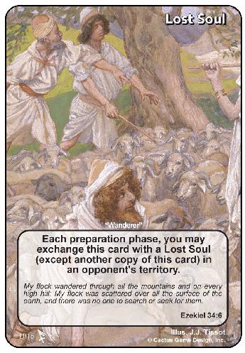 Lost Soul (Ezekiel 34:6) "Wanderer" (Legacy Rare) - Your Turn Games