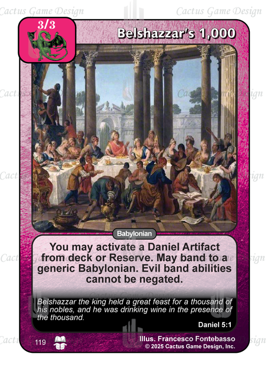 Belshazzar's 1,000 (TtC) - Your Turn Games