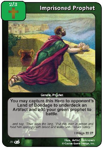 Imprisoned Prophet (FoM) - Your Turn Games