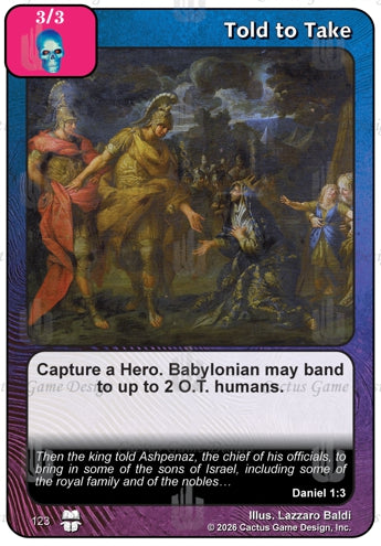 Told to Take (TtC-Alternate Border)