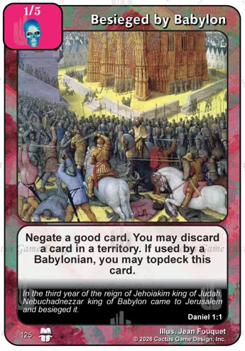 Besieged by Babylon (TtC-Alternate Border)