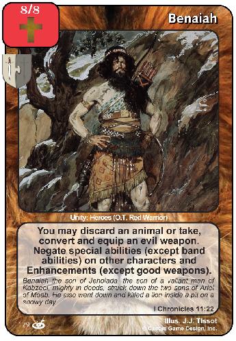 Benaiah (FoM) - Your Turn Games
