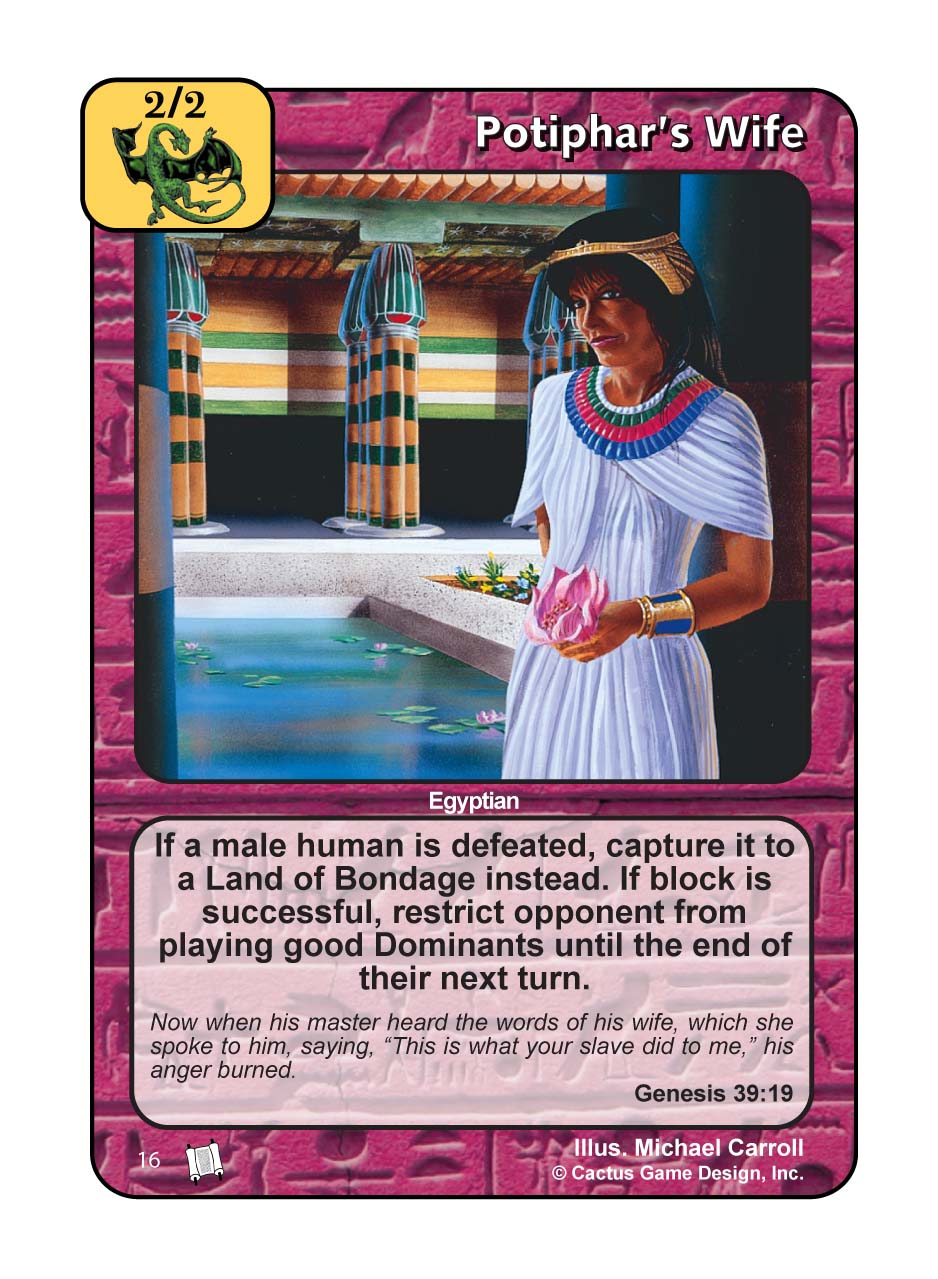 Potiphar's Wife (PoC) - Your Turn Games