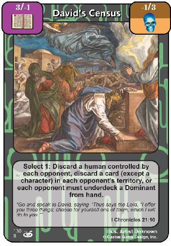 David’s Census (FoM) - Your Turn Games