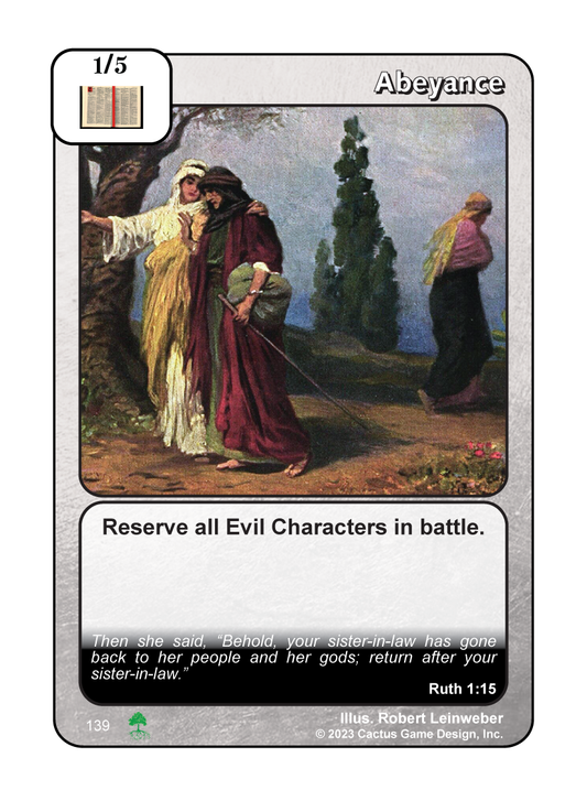 Abeyance (Roots) - Your Turn Games