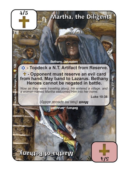 Martha, the Diligent / Martha of Bethany (GoC) - Your Turn Games