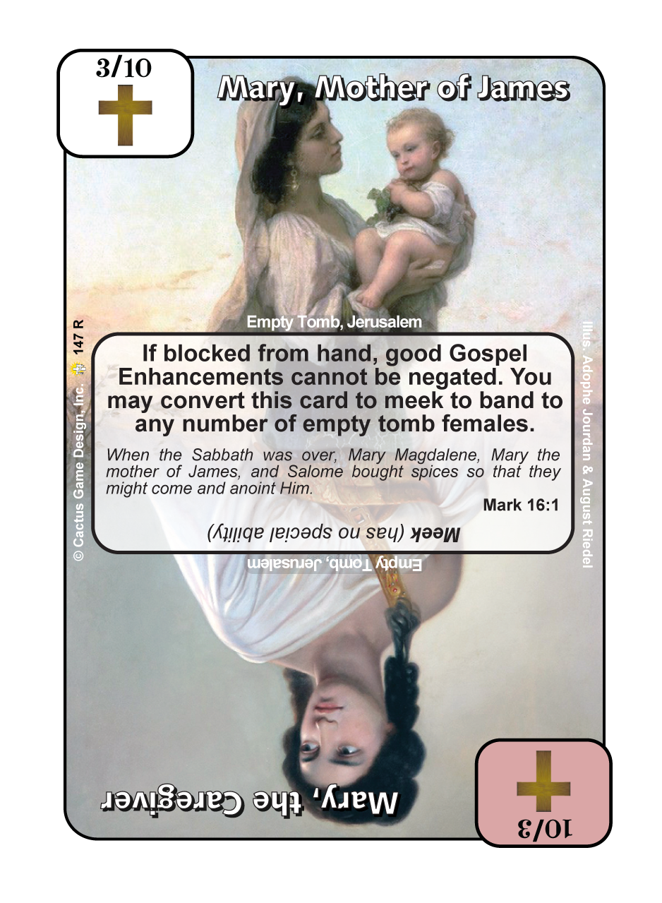 Mary, Mother of James / Mary, the Caregiver (GoC) - Your Turn Games
