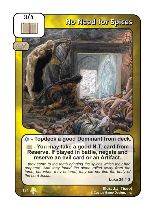 No Need for Spices (GoC) - Your Turn Games