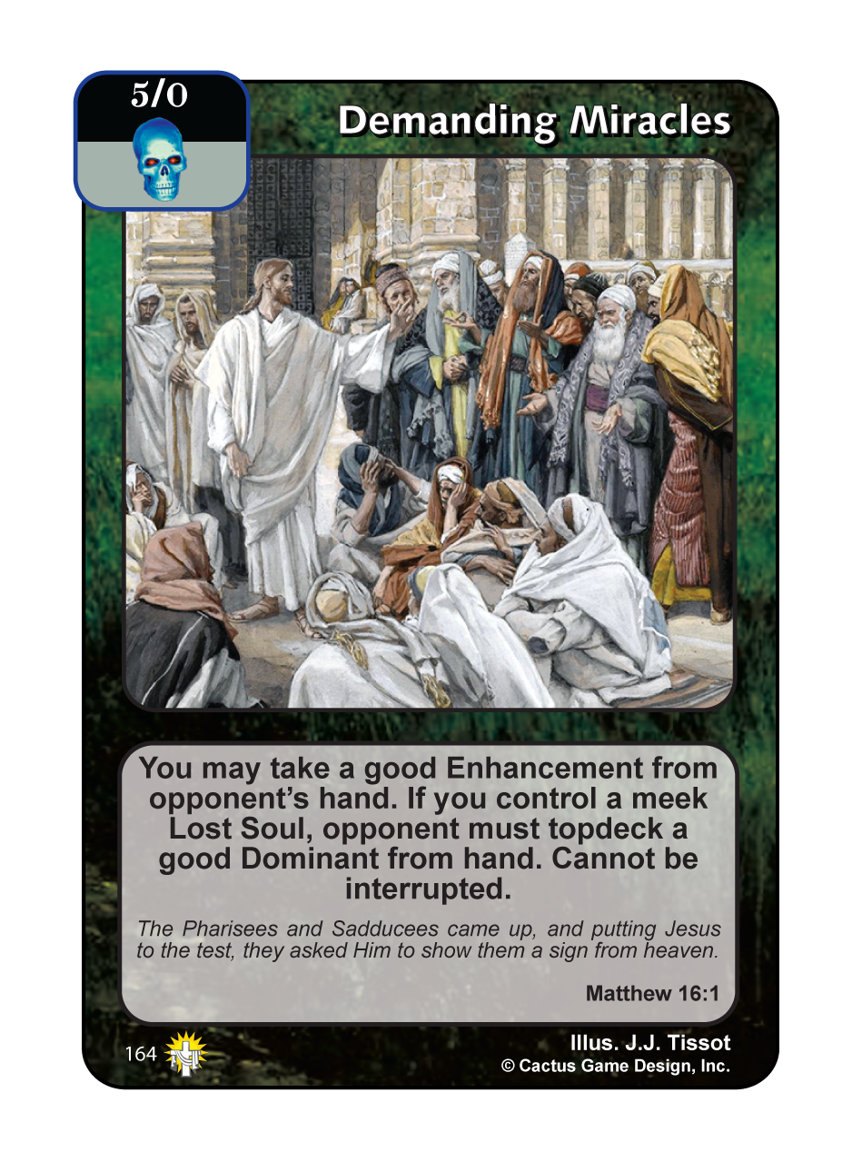 Demanding Miracles (GoC) - Your Turn Games