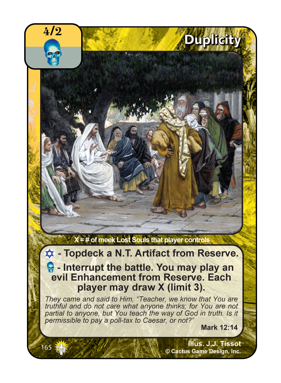Duplicity (GoC) - Your Turn Games