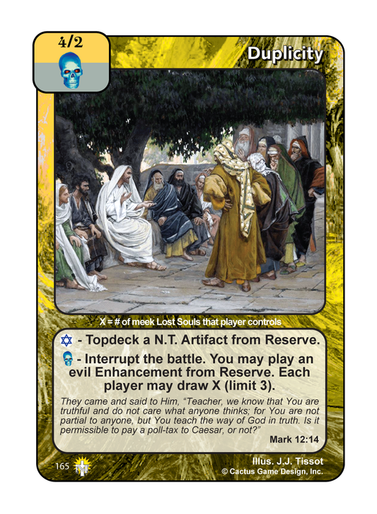 Duplicity (GoC) - Your Turn Games