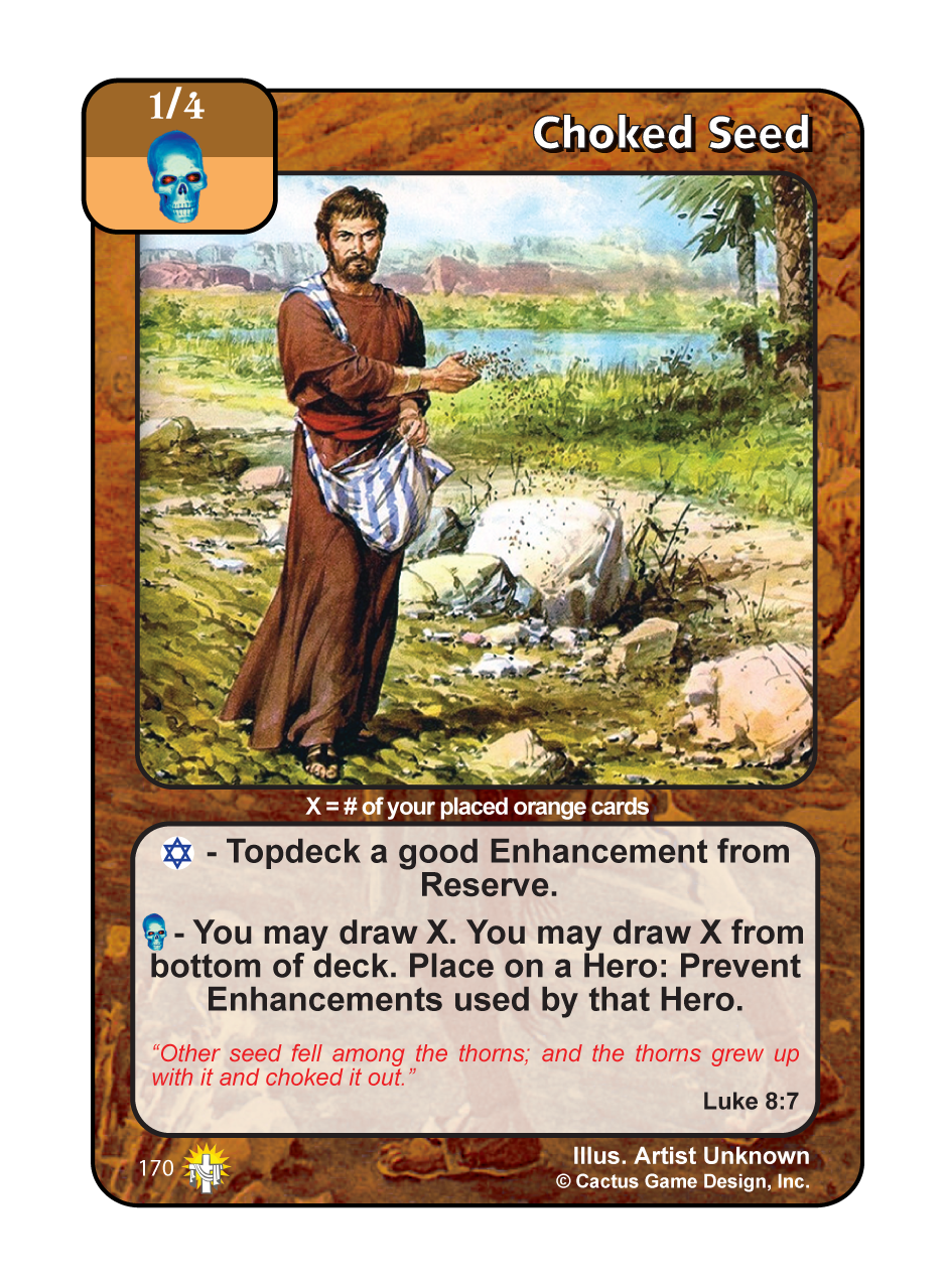 Choked Seed (GoC) - Your Turn Games
