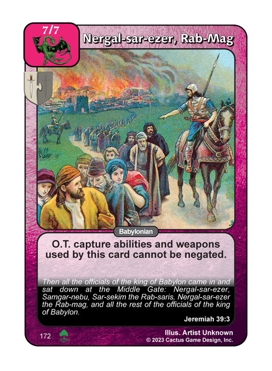 Nergal-sar-ezer, Rab-Mag (Roots) - Your Turn Games
