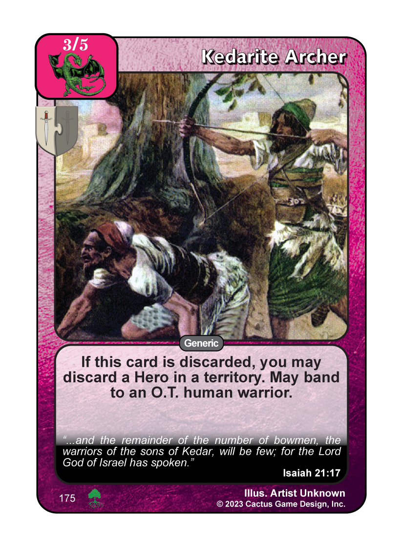 Kedarite Archer (Roots) - Your Turn Games