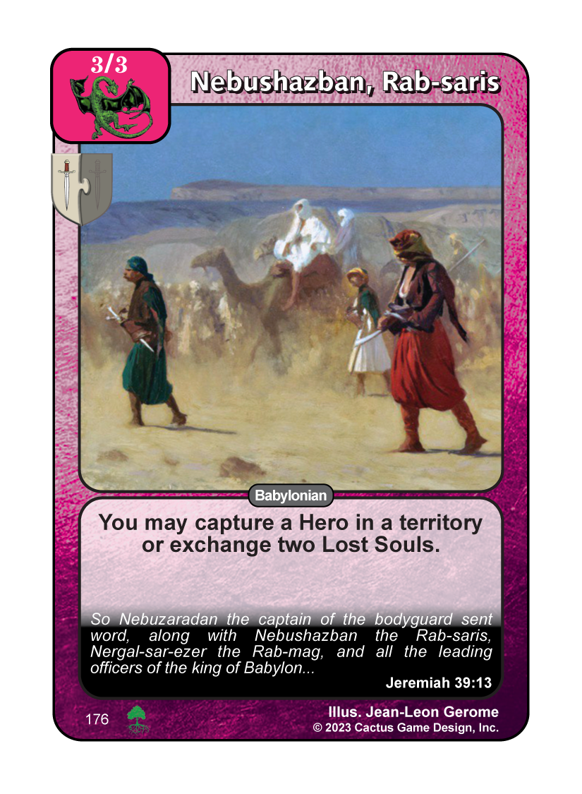 Nebushazban, Rab-saris (Roots) - Your Turn Games