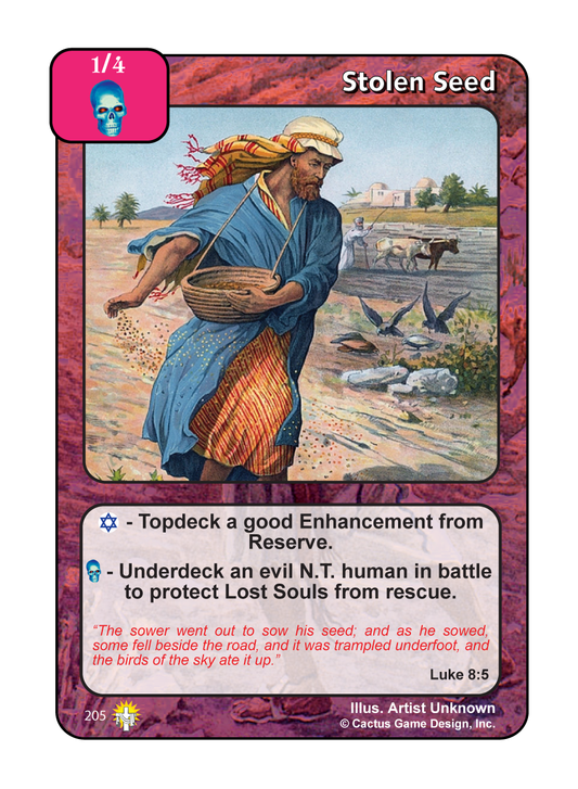 Stolen Seed (GoC) - Your Turn Games