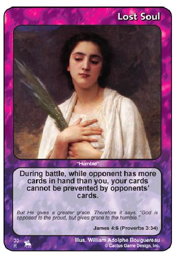 Lost Soul (James 4:6/Proverbs 3:34) “Humble” (RoJ) - Your Turn Games
