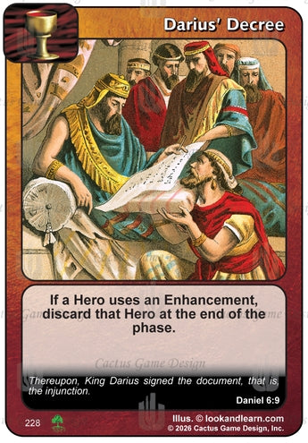 Darius' Decree