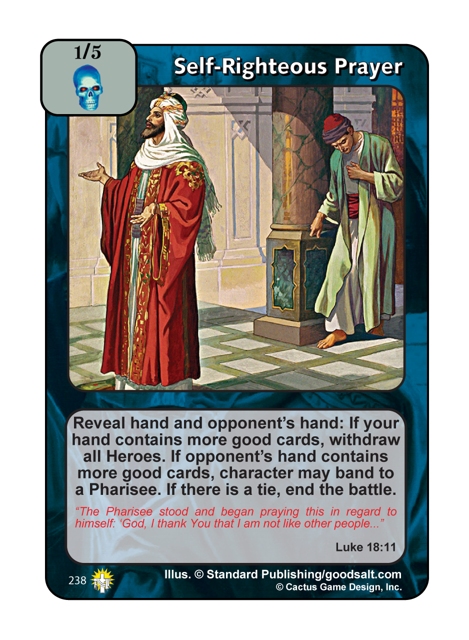 Self-Righteous Prayer (GoC) - Your Turn Games