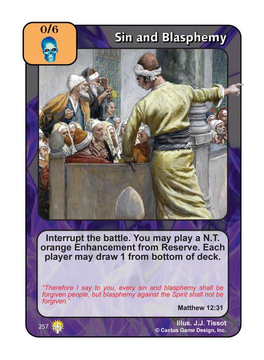 Sin and Blasphemy (GoC) - Your Turn Games