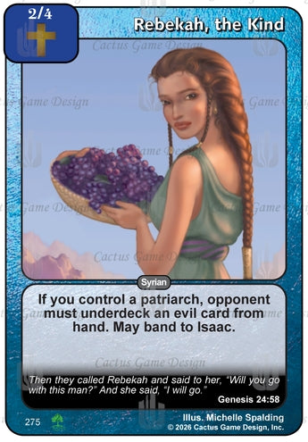 Rebekah, the Kind