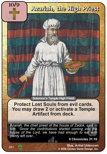 Azariah, the High Priest