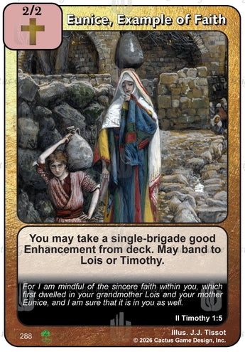 Eunice, Example of Faith