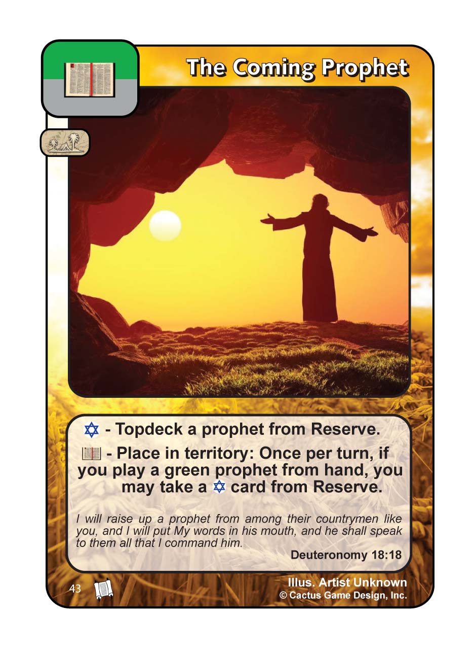The Coming Prophet (PoC) - Your Turn Games
