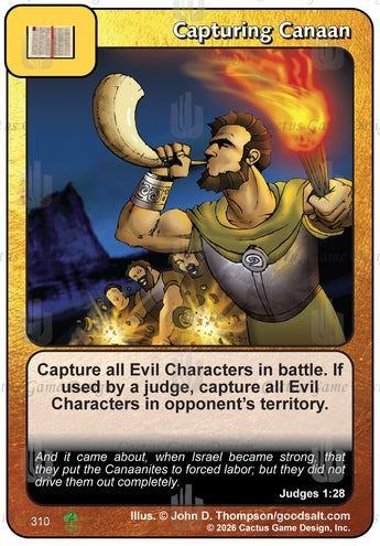 Capturing Canaan