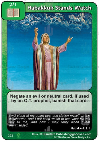 Habakkuk Stands Watch
