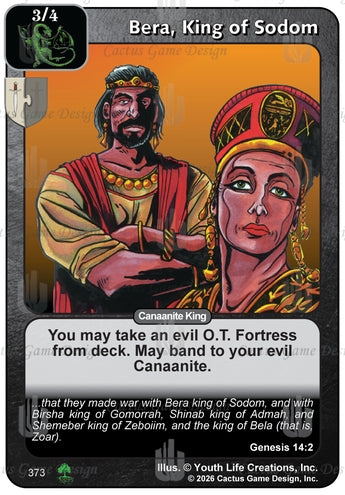Bera, King of Sodom