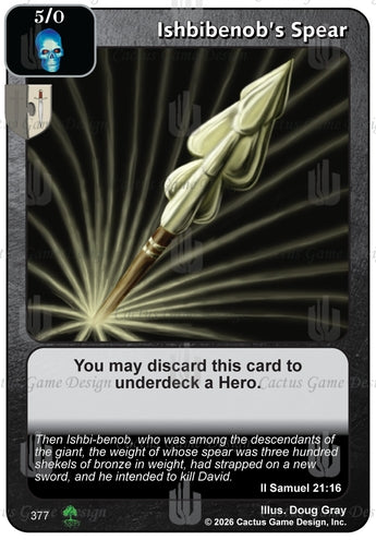 Ishbibenobâ€™s Spear