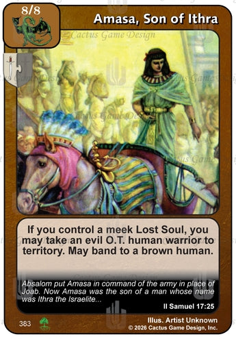 Amasa, Son of Ithra