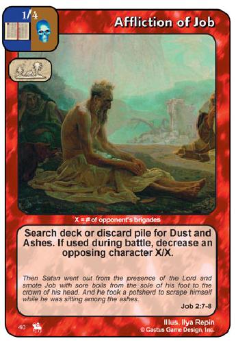 Affliction of Job (RoJ) - Your Turn Games