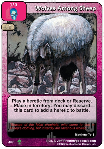 Wolves Among Sheep