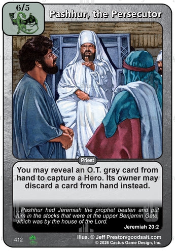 Pashhur, the Persecutor