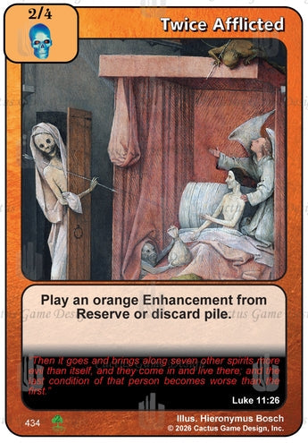 Twice Afflicted