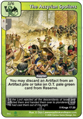The Assyrian Spoilers