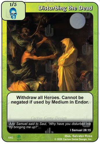 Disturbing the Dead
