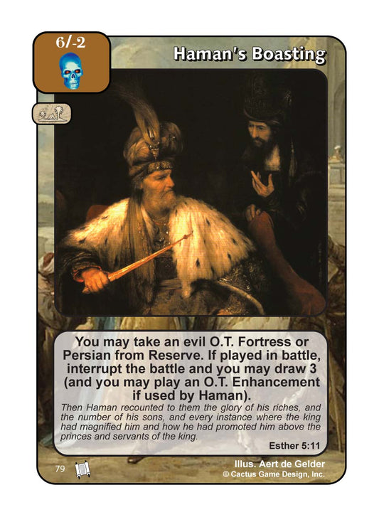 Haman's Boasting (PoC) - Your Turn Games