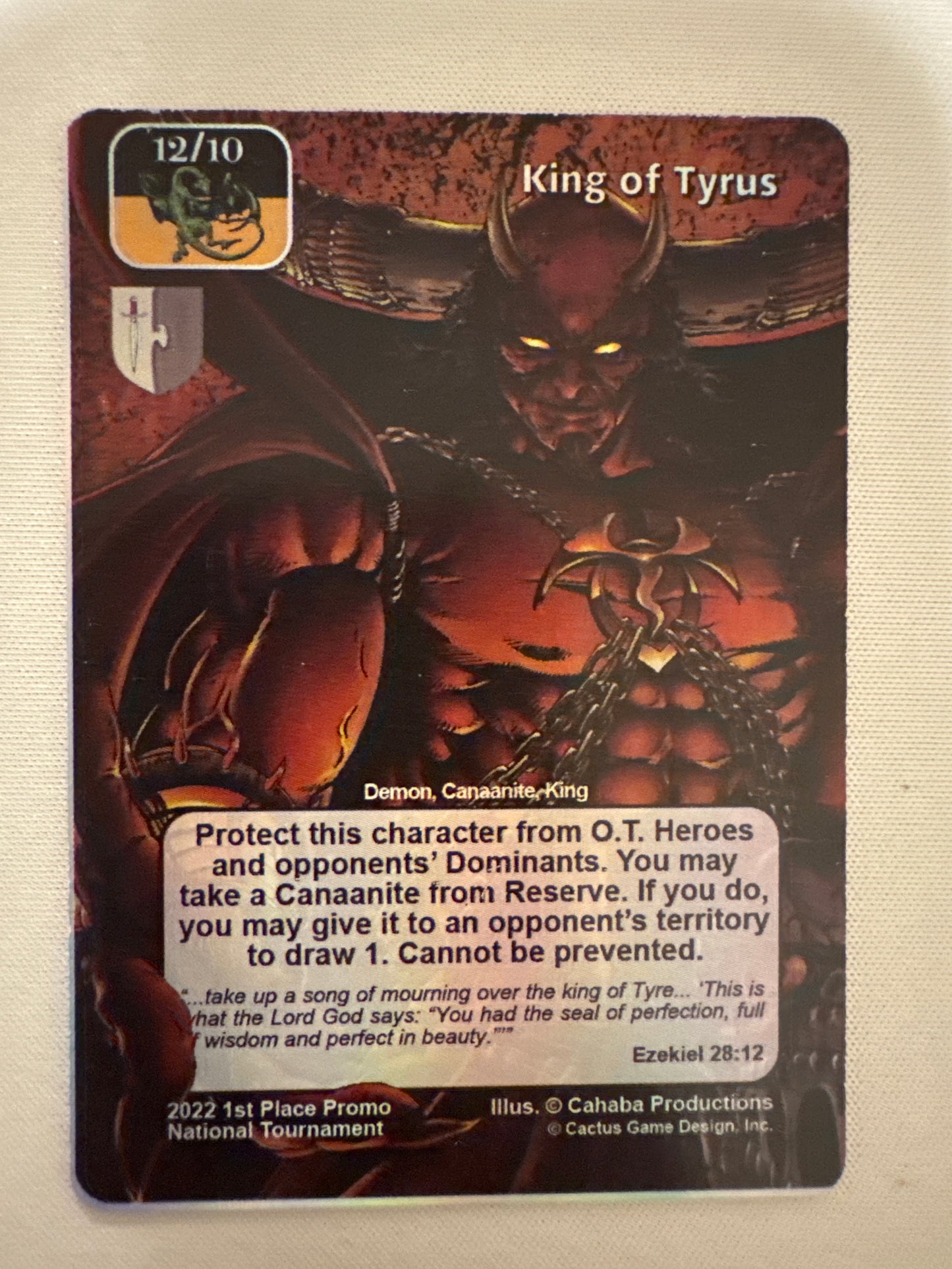 King of Tyrus (2022 National - 1st Place) (Promo)