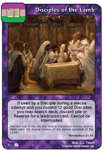 Disciples of the Lamb (RoJ) - Your Turn Games