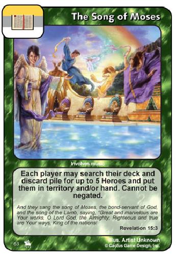 The Song of Moses (RoJ) - Your Turn Games