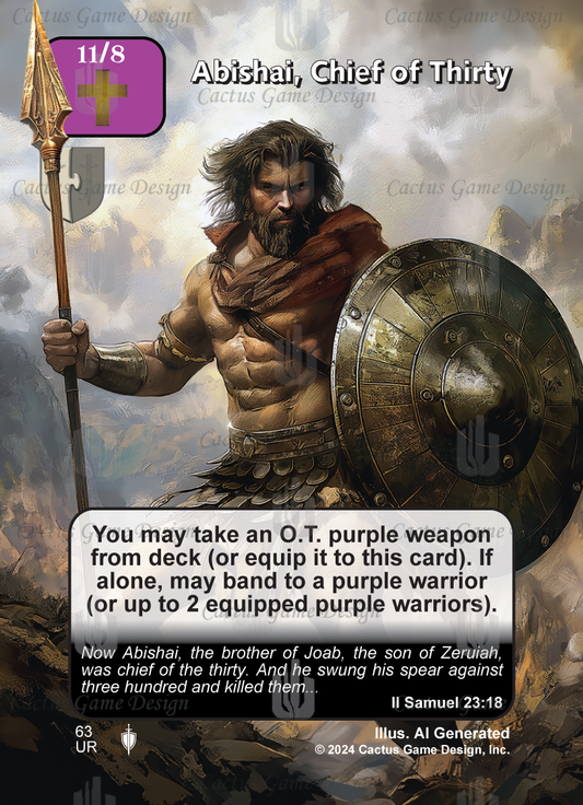 Abishai, Chief of Thirty (II) - Your Turn Games