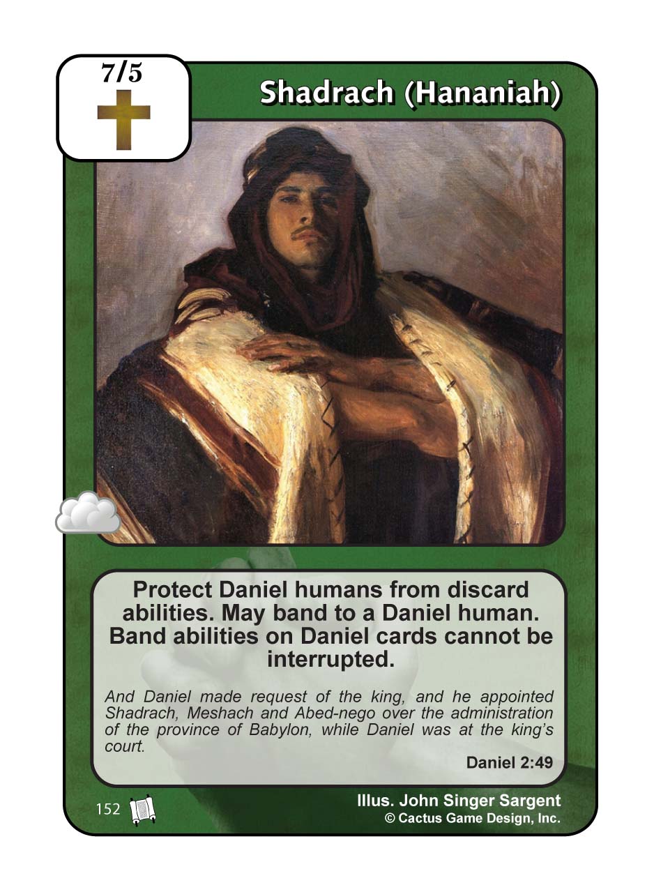 Shadrach (Hananiah) (PoC) - Your Turn Games