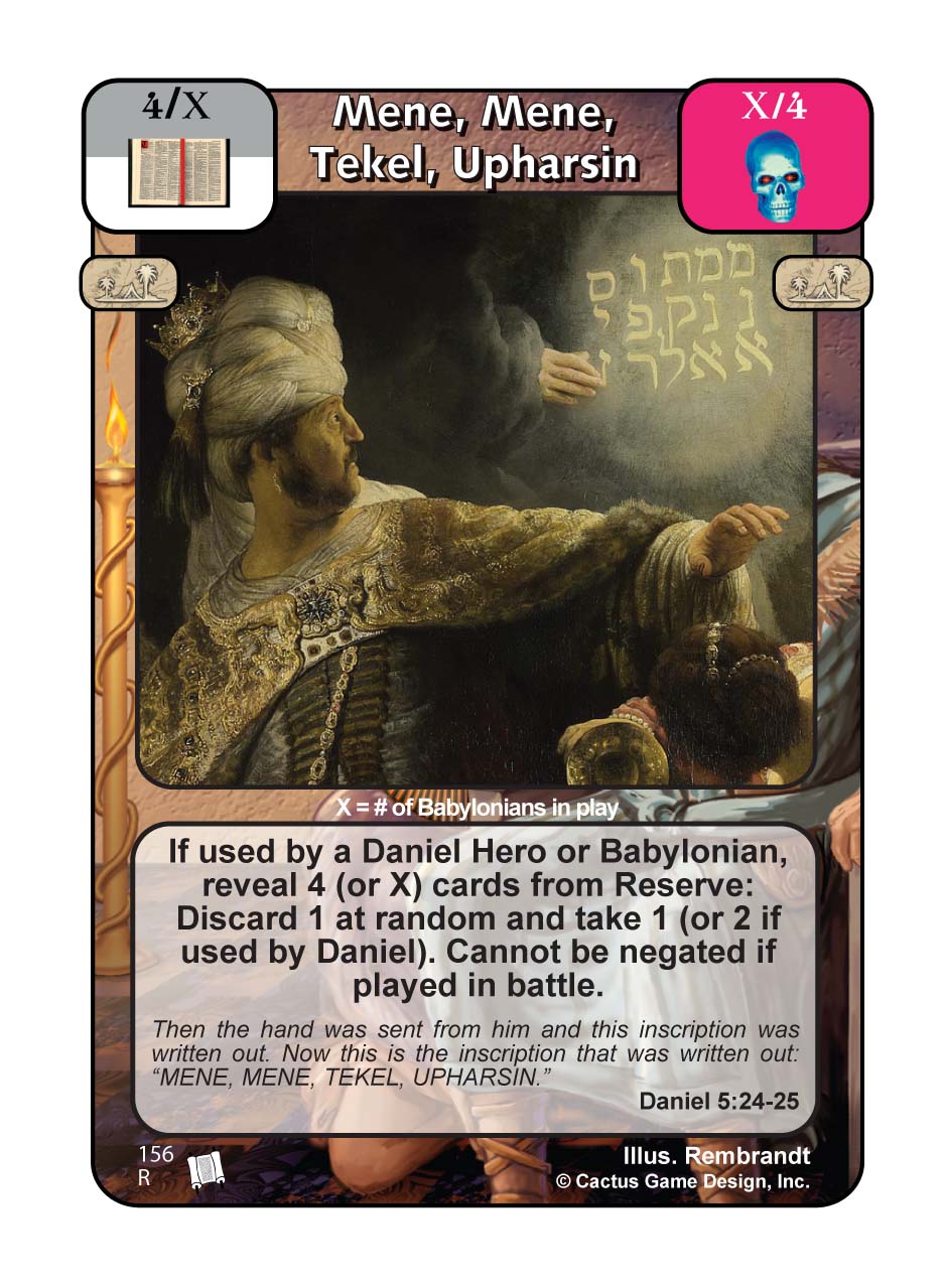 Mene, Mene, Tekel, Upharsin (PoC) - Your Turn Games